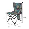 Portable Camping Chair Lightweight Multifunctional Folding Furniture Strong Load-bearing Easy Storage for Picnic Beach Travel
