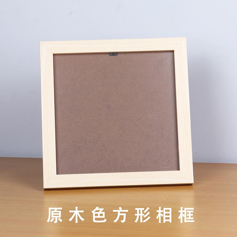 Double Slot Lazy Solid Wood Mobile Phone Holder Embroidery Diy Creative Beech Embroidery Stretch Wooden Ornament Solid Wood Base