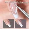 Fully Transparent Hollow French Nail Stickers Spray Painting Stencil French Edges Templates Patting Glue Adhesive Auxiliary Tool