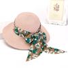 2025 Summer Women's Bowknot Straw Hat New Beach Big Brimmed Hat Foldable Travel Seaside Vacation Travel Outdoor Sunscreen Caps