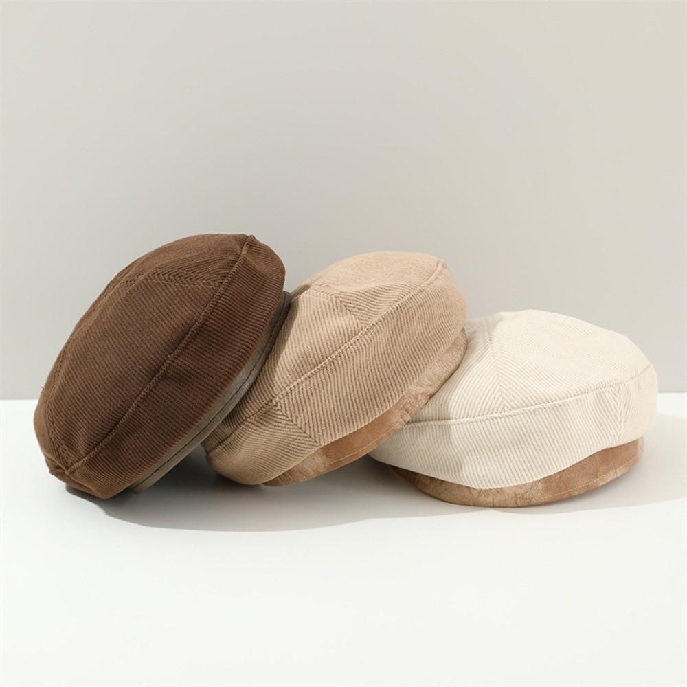 Korean Baby Beret Spring Autumn Painter Hats Retro Beanies Cap  2-6year