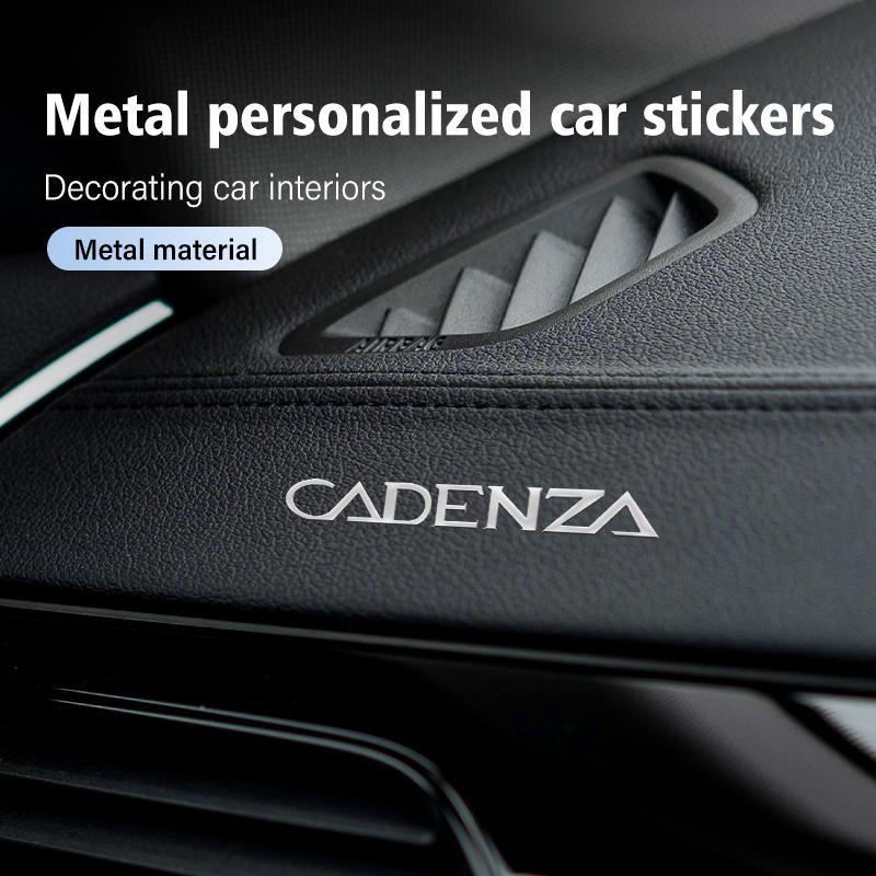 AABIU1 Metal Car Logo Sticker Car Door Window Wiper Stickers For KIA Cadenza Carens Carnival Cerato Ev6 FORTE K5 Sportage Rio Ceed Niro