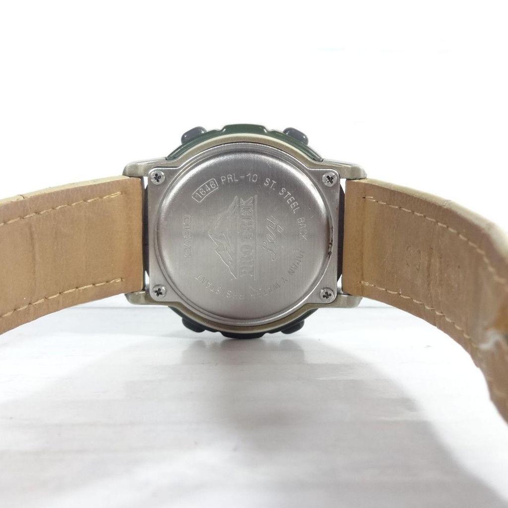 Used For Ladies CASIO PRO TREK with TheRMometer, New Battery, Working Condition: Good