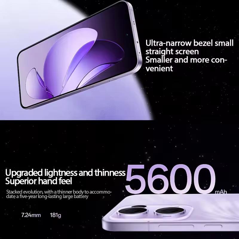 China Version OPPO Reno 13 5G Phone 50MP Rear Camera Dimensity 8350 6.59'' 2K Q10 120Hz AMOLED 5600mAh 80W SuperVOOC Android 15 NFC  ColorOS 15.0