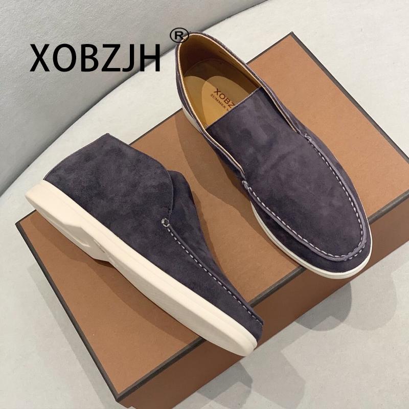 Luxusní Značkové Designové Boty Žádné Guma Kotníkové Základní Dětská Semišová Pánské Boty Tenisky Boty Pro Ženy Mokasíny Buty