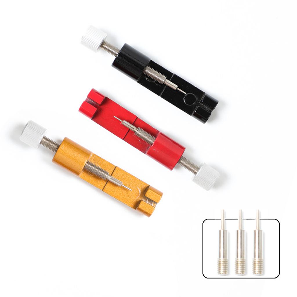 Professional Watch Band Link Remover Tool Metal Bracelet Adjuster Kit for Watch Repair Resizing with Spring Bar Pliers