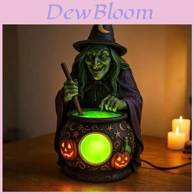 Halloween Hexe Geist Meerjungfrau Lampe Mit USB-Strom Für Party-Dekoration Und Geschenke