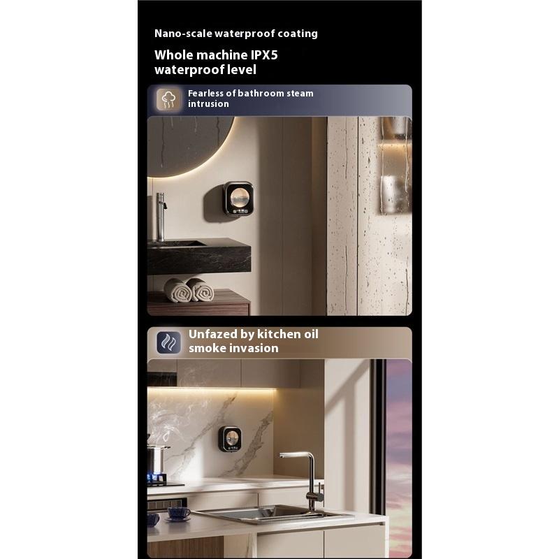 Automatic Induction Hand Sanitizer Dishwasher Intelligent Electric Foam Wall-mounted Charging Inductive Washing Mobile Phone