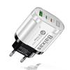 58W Dual Fast Charger with 2PD+QC3.0 - EU, US, UK, AU Plug