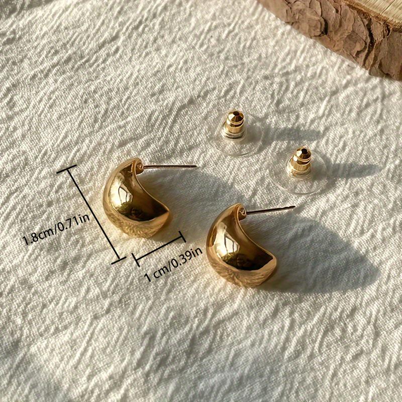 Elegant Teardrop Earrings for Women – Classic and High-End Design