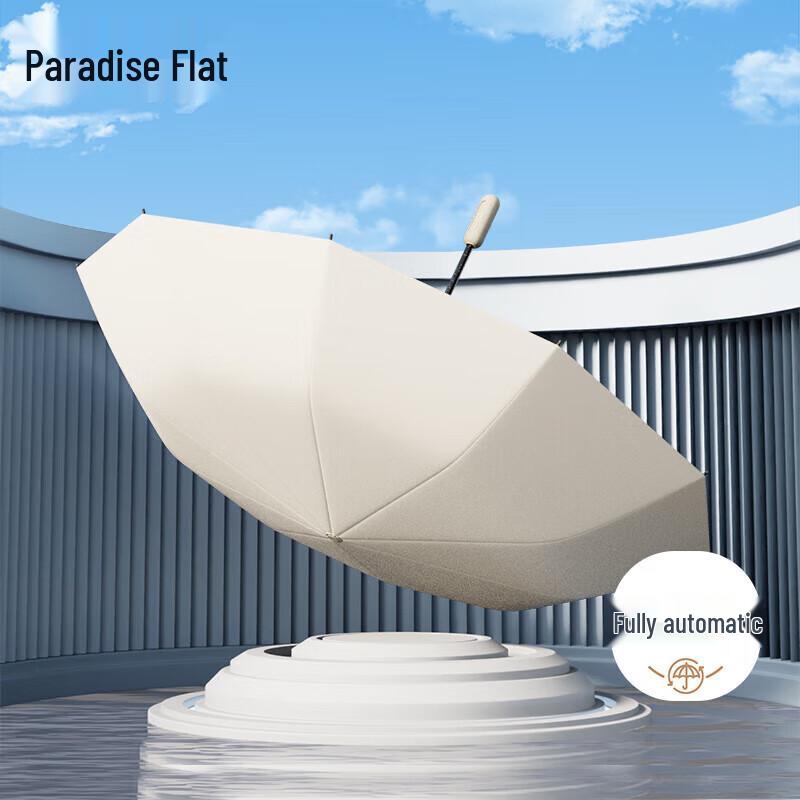 Tianshang Automatic 3-Fold Blackout UV Protection Umbrella