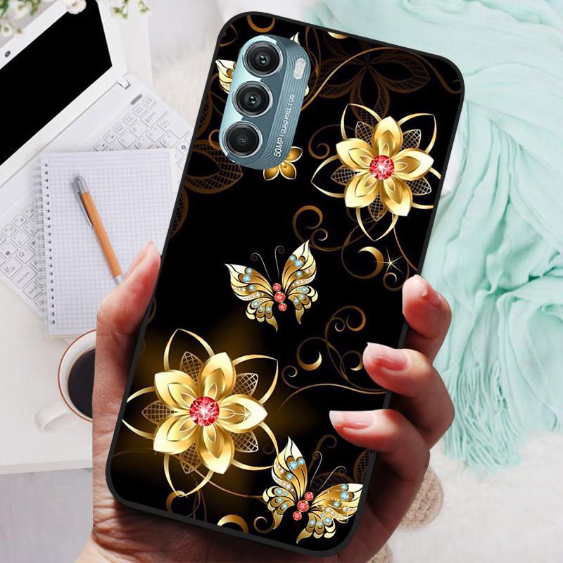 For Moto G Stylus 5G 2022 Case Black Cover Lion Wolf Silicone Soft Back Cases For Motorola Moto G Stylus 4G 5G Protective Shell