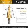 Multifunctional Tapered Steel Pagoda Drill Bit Set for Hard Metal and Stainless Steel