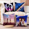 Anime Cartoon Movie Y-Your Name Pillow Case Sofa Living Room Bedroom Headboard Backrest Cushion Square Cushion