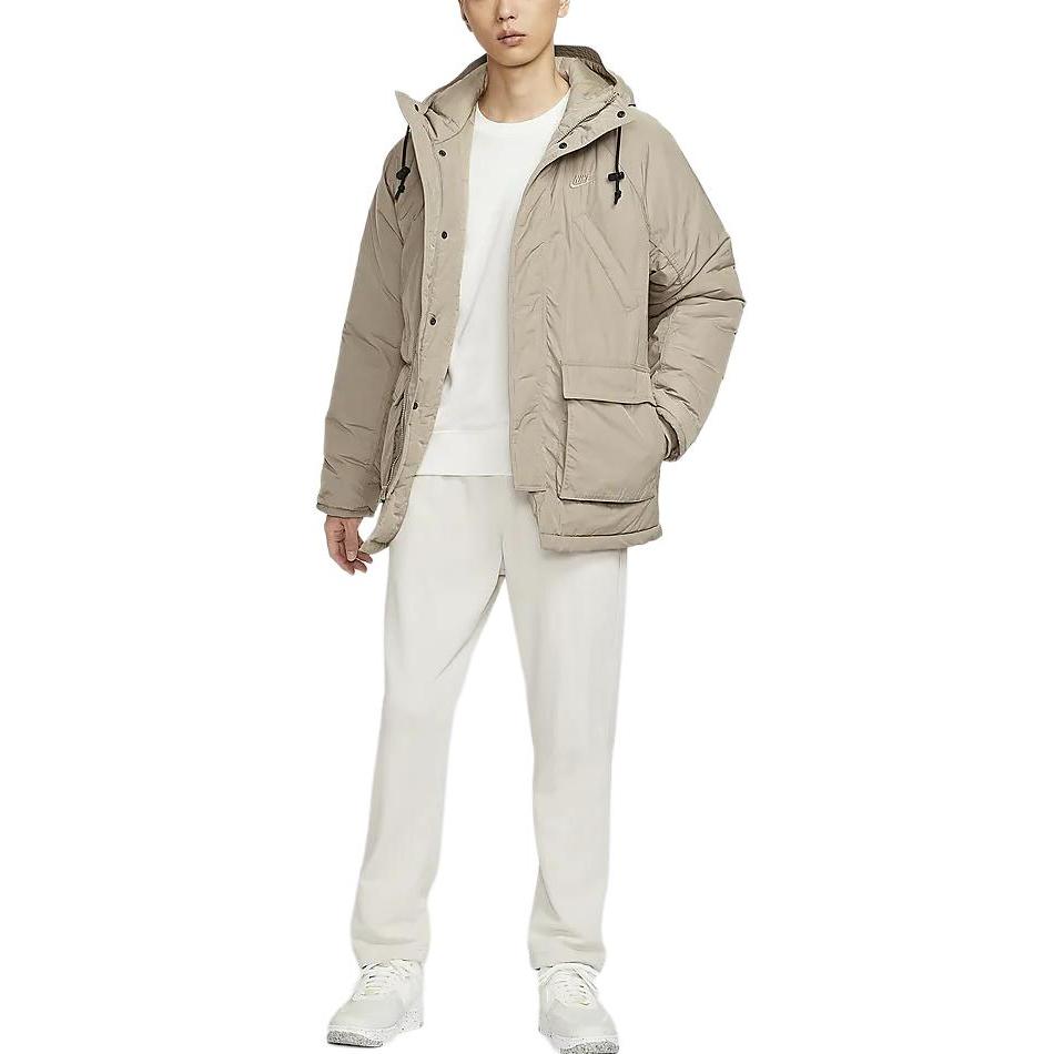 Nike Therma FIT Puffer Jacket Men's Khaki FZ0870-247