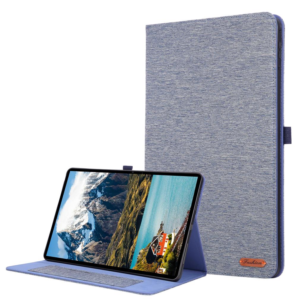 For Infinix Xpad GT Case with Stand Card Holder Cloth Texture Leather Tablet Cover