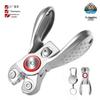 Mini Stainless Steel Fishing Line Scissors for PE and Carbon Fiber Lines - Portable Micro Lure Tool