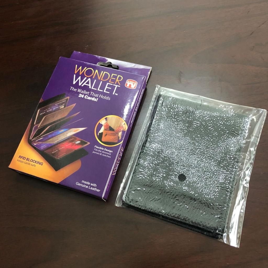 Wonder Pu Wallet Document Card Bags Wallet With Multiple Card Durable Slots