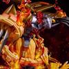 Neues Digimon Anime Desktop-Ornament Statue - Tyrannosaurus Bestienfamilie Eimer Handgefertigt GK Sammlerstück Taiyi Yagu Kampf-Figur