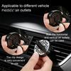 Natural Plant Extract Aromatherapy Car Air Freshener Diffuser, Vent Clip Fragrance, Long Lasting Fragrance Essential Oil Scent for Auto Interior Odor