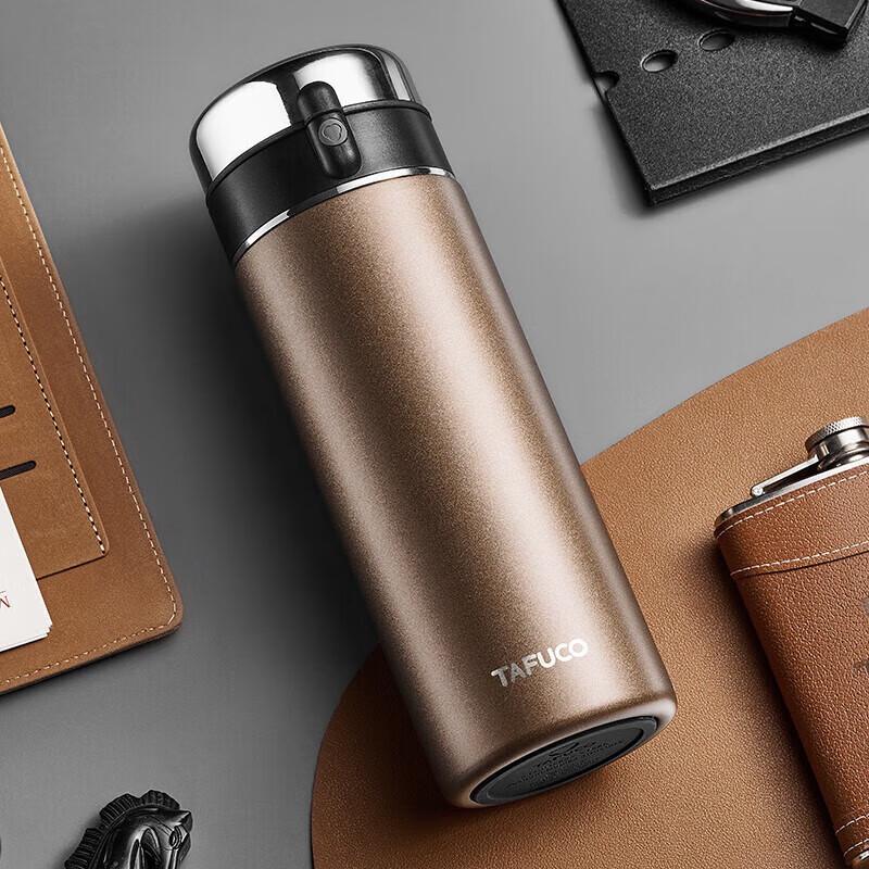 TAFUCO 316 Stainless Steel Business Insulated Tea Infuser Bottle