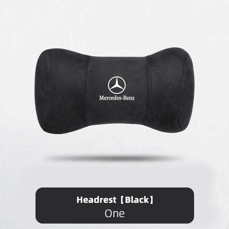 GLC GLB Car Headrest Seat Pillow Lumbar Support Cushion Accessories For Mercedes Benz AMG W204 W205 W203 W211 W212 W213 W201 W2