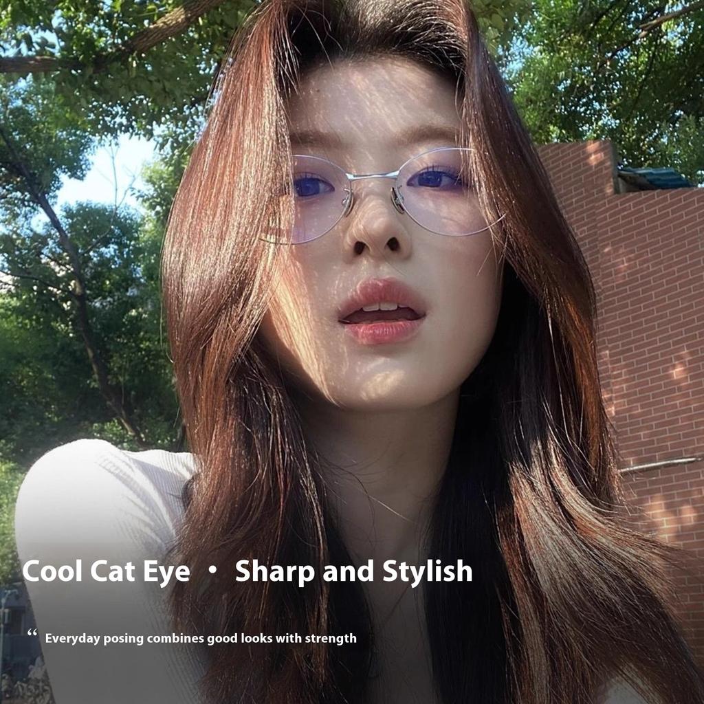 Myopia Glasses Retro Flat Glasses Black Frame Anti-blue Glasses