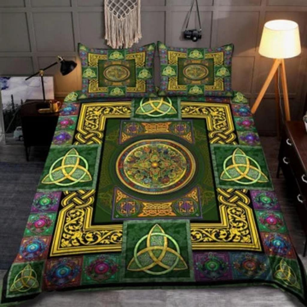 Duvet Cover Set Pikorua Double Twist Silver Fern Paua Shell Aotearoa New Zealand Bedding Set Tmarc Tee