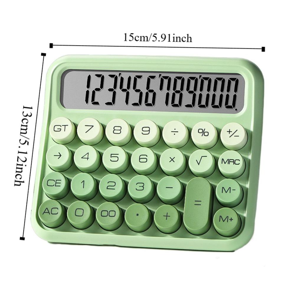 Mechanical Buttons Retro Typewriter Calculator Kawaii Vintage Typewriter Calculator  Children Gift
