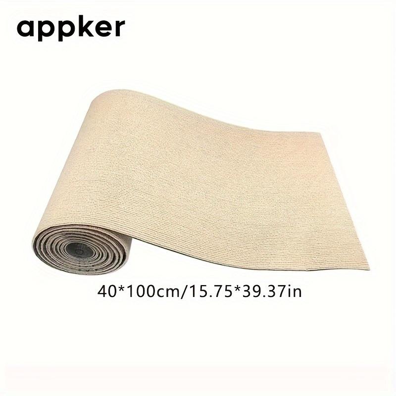 

Самоклеящийся коврик для царапания кошек, защита для дивана, двухтекстурный: сизаль и мягкая ткань, защита от царапин для кошек, идеально подходит для защиты мебели 40*100 бежевый