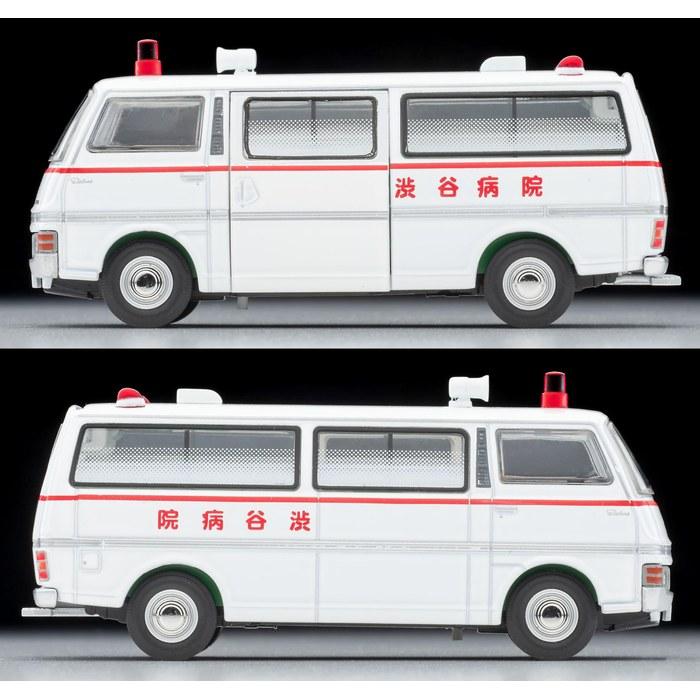 TOMYTEC Tomica Limited Vintage Neo 1/64 LV-N Ootemachi 01 Nissan Caravan Ambulance (Shibuya Hospital) Part III Episode 7 "Runaway Runway"