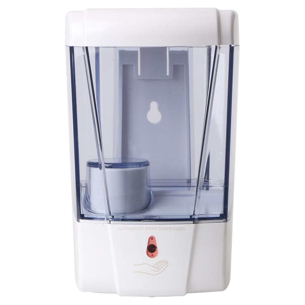 For Kitchen Bathroom Touch-free Lotion Pump Touchless Liquid Wall-Mount Automatic IR Sensor Soap Dispenser 700ml