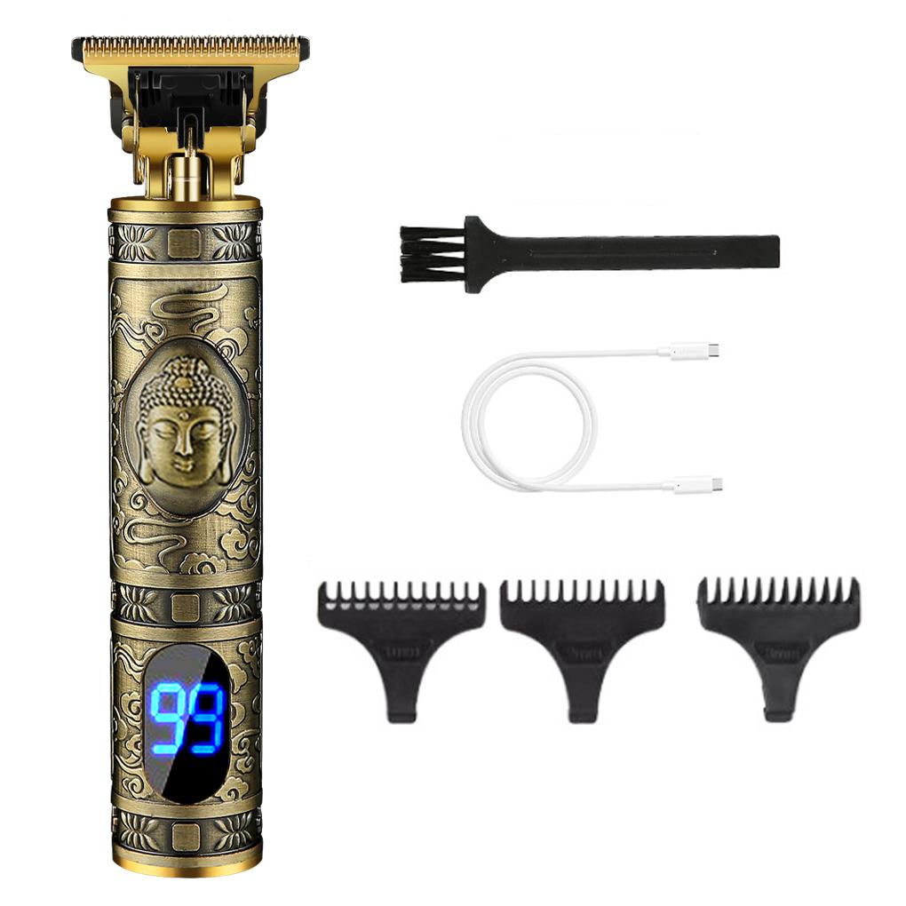 

Hair LCD Hair Trimmer Barbershop Electric Cordless Trimmer Beard Shaver