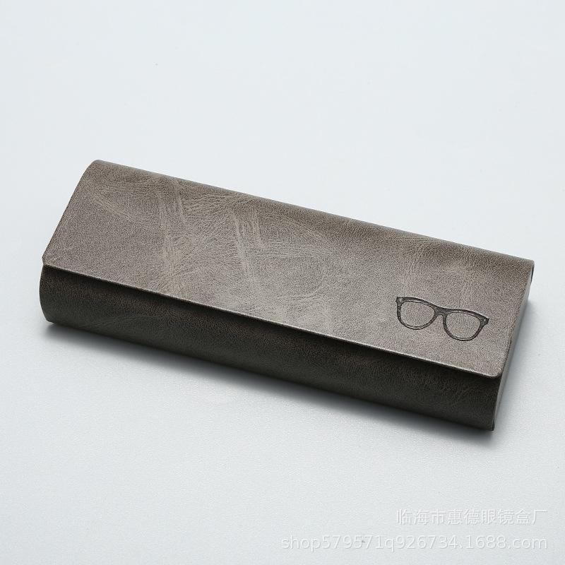 Optical Eyewear Holder Synthetic Travel Glasses Case Sunglasses Storage Box Spacious Leather Glasses Case For Promotional Item