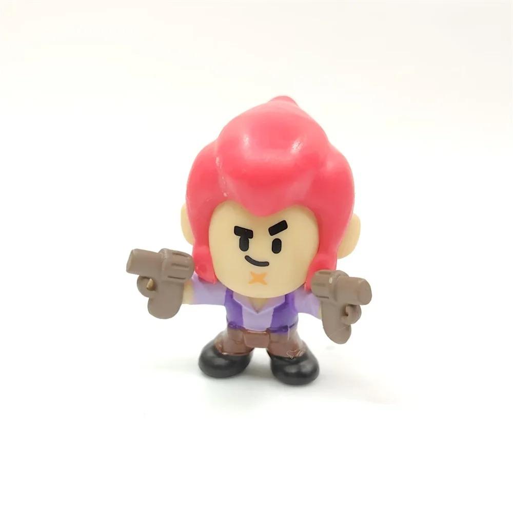 1pcs Original Supercell Heros Leon Crow Spike Collectible Figures Series 1 License Ultra Rare Gold Silver Collection Toy Gifts