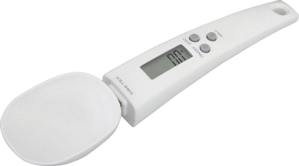 

Dretec (dretec) [Easy to measure without a container] Spoon Scale, White, PS-031NWT