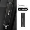 FJWXM1 Car Seat Belt Cover Shoulder Pad Protector Cover Safety Belt Padding Pad Cushion For Alfa Romeo Giulietta GT 159 147 156 Mito