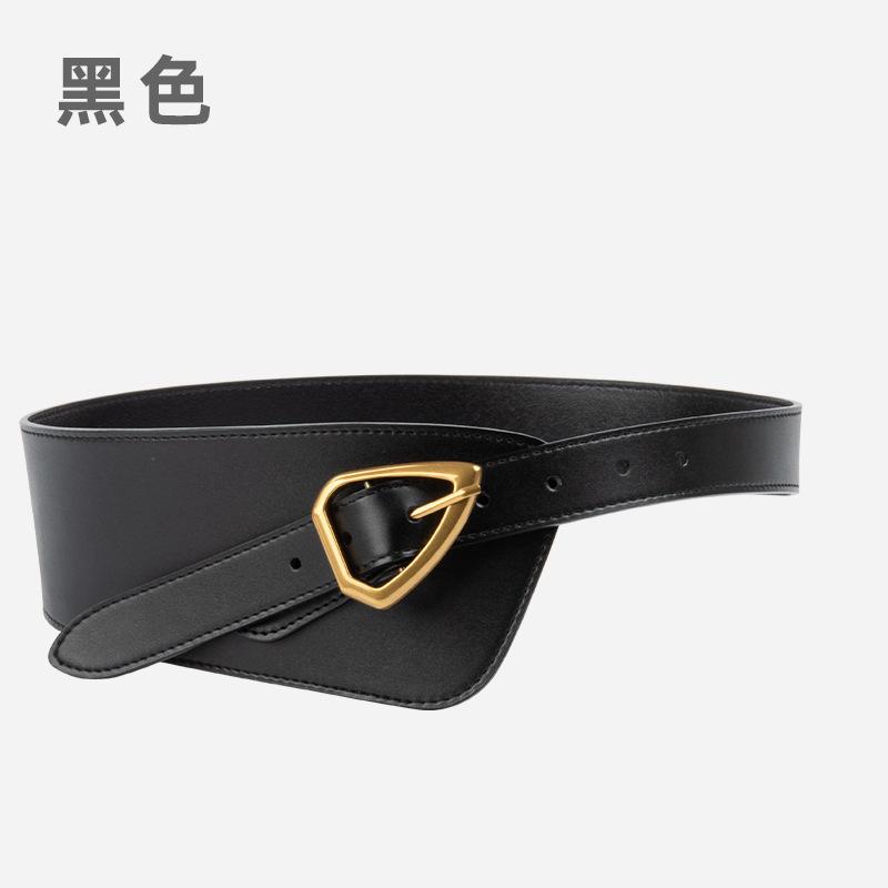 

Четыре сезона в наличии новый широкий женский поясной ремень декоративный с кожаным поясом для пальто простой и универсальный стиль 100cm