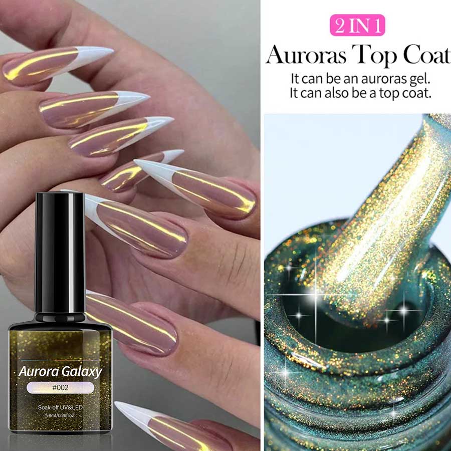 

Galaxy Cat Eye Гель-лак для ногтей с блестками, эффектом сияния, серебряный УФ-гель-лак, мерцающая пыль, декор для ногтей своими руками