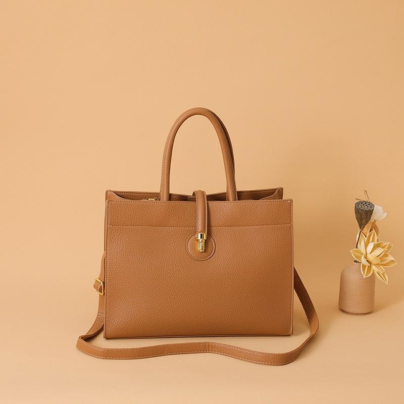 Tote Bag Spring/Summer New Women's Handbag Texture Large Capacity Shoulder Bag Simple Work Commuter Bag Women