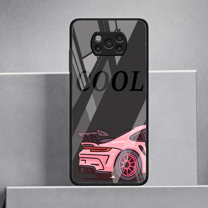 Case for Xiaomi Poco X6 M3 M4 X4 C40 X3 Pro F4 F3 M5 F5 X5 X7 Pro Phone Cover Cool Car