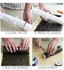 Push - Type Sushi Mold, Food - Grade PP Detachable, Black & White Sushi Roller Maker Kitchen Gadgets Onigiri Rice Mold