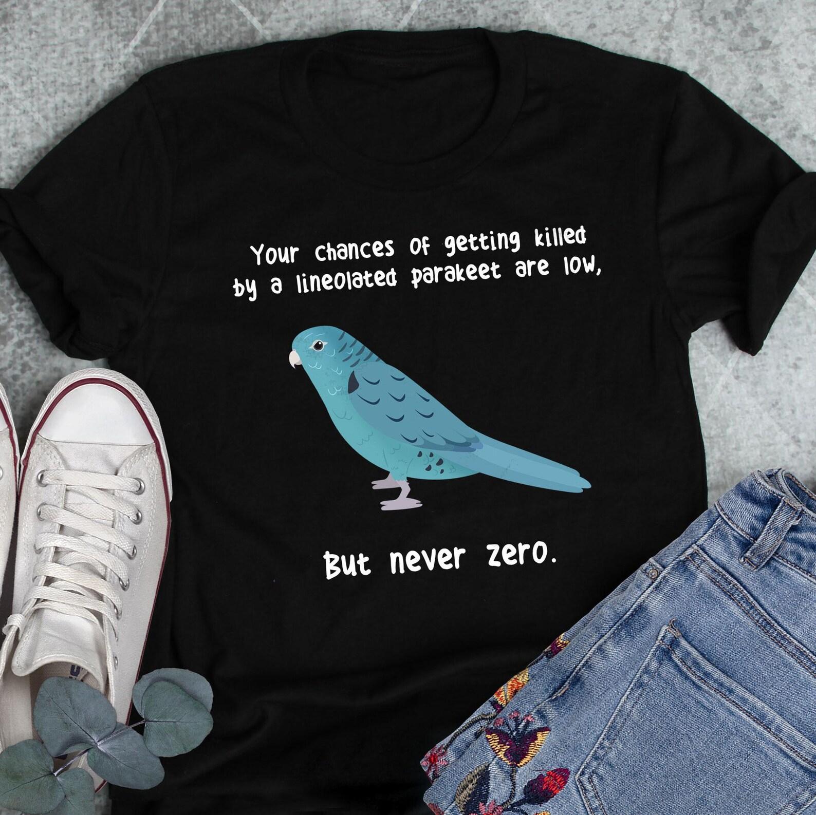 Lineolated Parakeet Shirt, Turquoise Blue Linnie, , , Funny Bird Lover Gift, Cute Barred Parakeet T-shirt Parrot Tshirt Pet Tee Mom 120