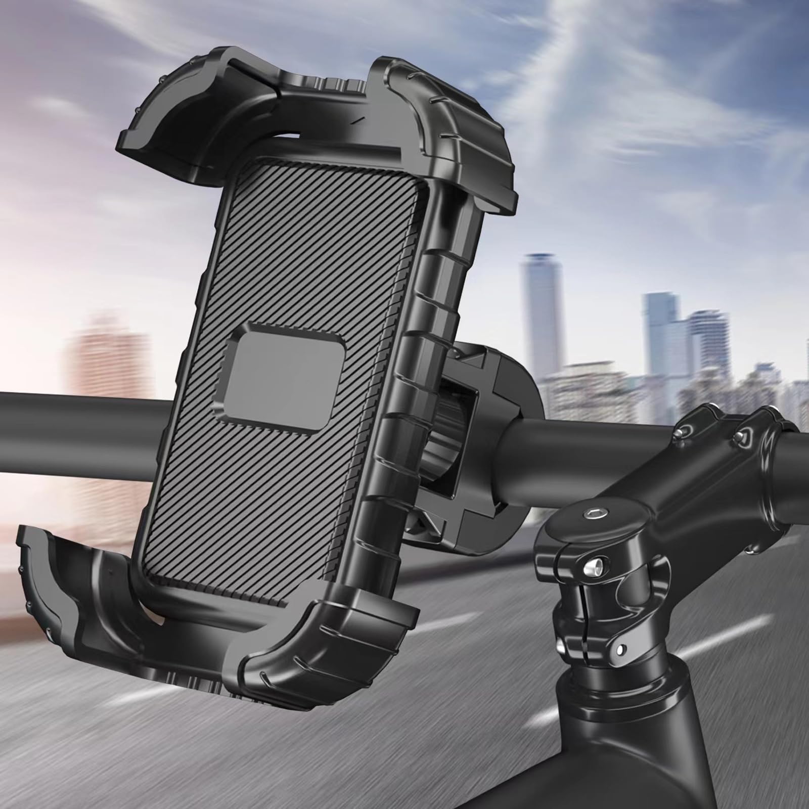 

Phone Skateboard Phone Stand Compatible with iPhone Pro Pro 12 Galaxy S23 inch Phones Bike/Motorcycle Stand, 360° Rotating, 14, 15, Max, Max, Plus,