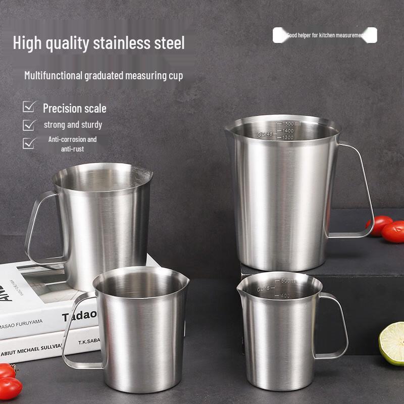 BDO Stainless Steel Graduated Measuring Cup