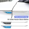 BGS1 2Pcs Metal Car Sticker Dacia Emblem Fender Blade Styling Badge Decal For Dacia Spring Sandero Stepway Dokker Lodgy Jogger Duster
