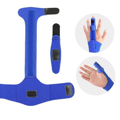 Fingerschiene Daumenpflege Verstellbare Stütze Stabilisator Eingebaute Aluminiumlegierung Fixiert Arthritis Schmerzlinderung Gesundheitspflege