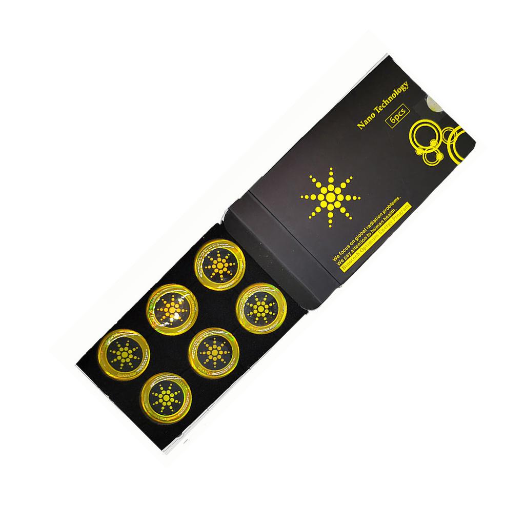 Samolepky na mobilní telefon s ochranou proti EMF, samolepky s ochranou proti záření pro počítače a mobilní telefony