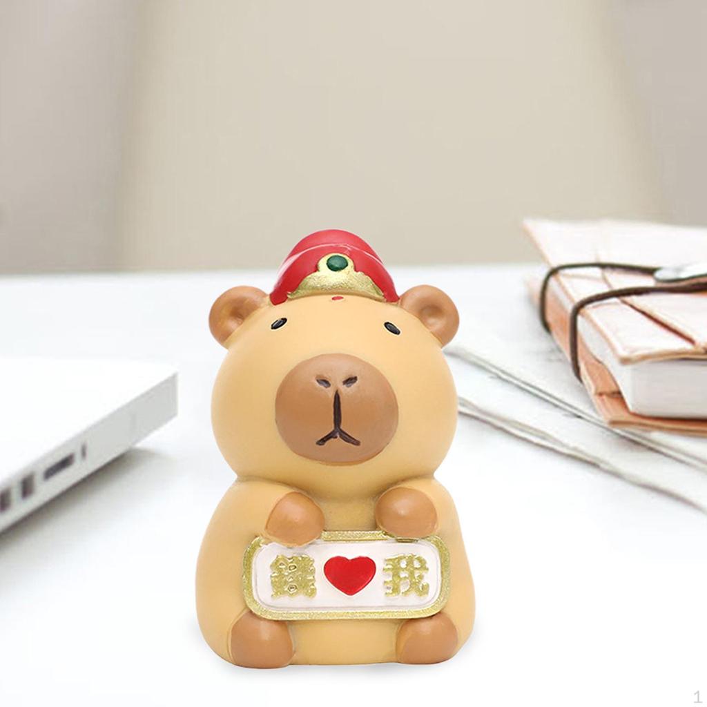 Adorable Capybara Miniature for Home Decor