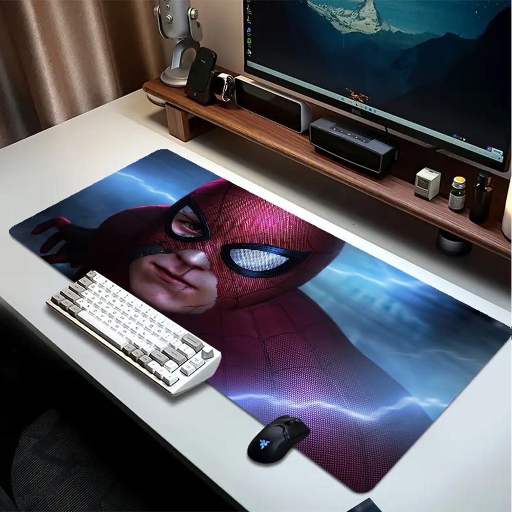 1Pc Spiderman Mouse Pad 2Mm Thick Rubber Base Nonslip Desk Mat Perfect Room Ideal Gift Computer Keyboard Lovers